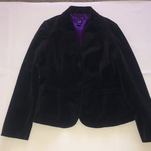 Gap Velvet Blazer Rare Find!